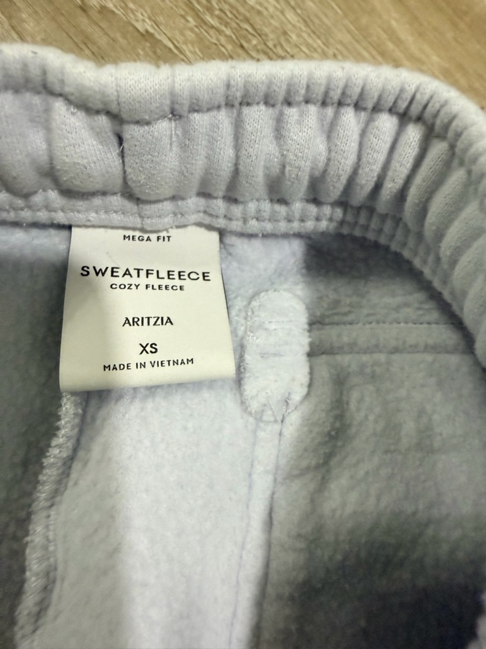 Aritzia Light Blue Cargo Joggers size XS- Cozy Casual - Picture 6 of 8